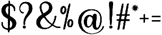 TheGardeniaScript otf (400) Font OTHER CHARS