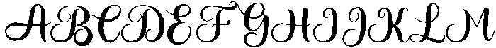 TheGardeniaScript otf (400) Font UPPERCASE
