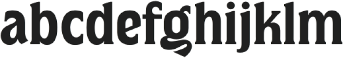 TheGhamber-Regular otf (400) Font LOWERCASE