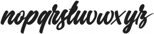 TheHometown otf (400) Font LOWERCASE
