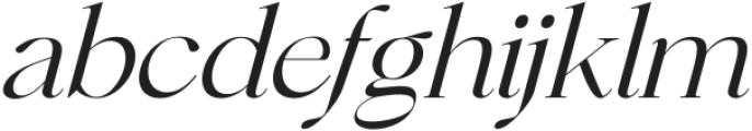 TheHourseSerif-Italic otf (400) Font LOWERCASE