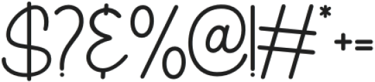 TheKallyne-Regular otf (400) Font OTHER CHARS