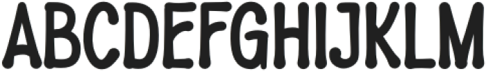 TheMochery-Regular otf (400) Font UPPERCASE