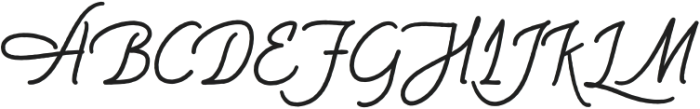TheMossmof otf (400) Font UPPERCASE