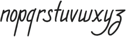 TheMossmof otf (400) Font LOWERCASE