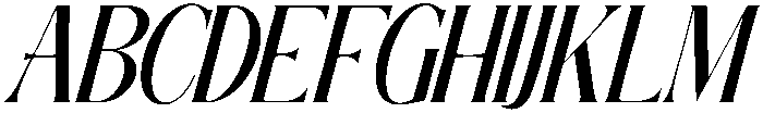 TheNewMemoryHeightSlant-Reg otf (400) Font UPPERCASE