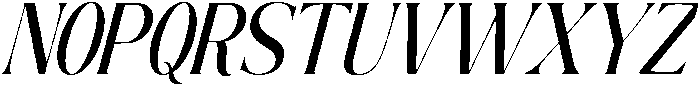 TheNewMemoryHeightSlant-Reg otf (400) Font UPPERCASE