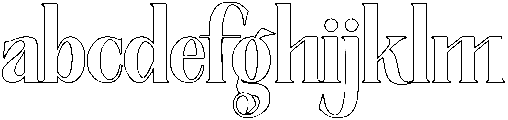 TheNewMemoryOutline-Regular otf (400) FONT