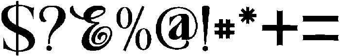 TheNewMemoryWeight-Regular otf (400) Font OTHER CHARS