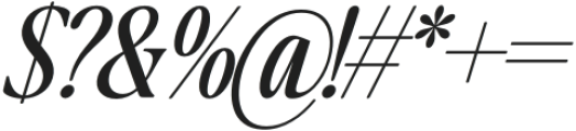 TheQualified-Italic otf (400) Font OTHER CHARS