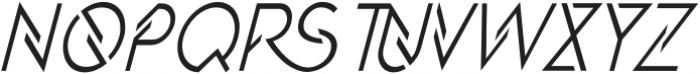 TheQueensGambit-Italic otf (400) Font LOWERCASE