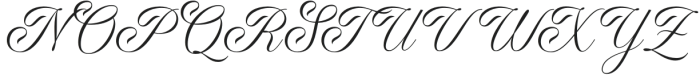 TheRautine-Regular otf (400) Font UPPERCASE