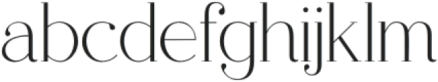 TheResort-Regular otf (400) Font LOWERCASE