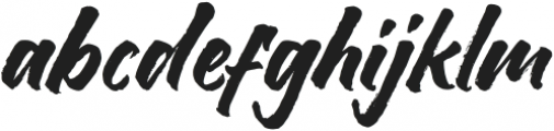 TheRevengers-Solid otf (400) Font LOWERCASE