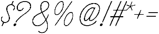 TheSaltyMonday-Script otf (400) Font OTHER CHARS