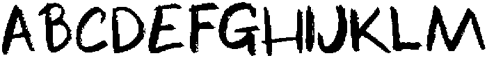 TheScrumbleHandwritten-Reg otf (400) Font UPPERCASE