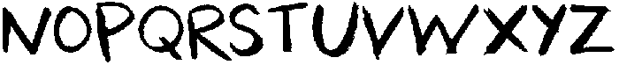 TheScrumbleHandwritten-Reg otf (400) Font UPPERCASE