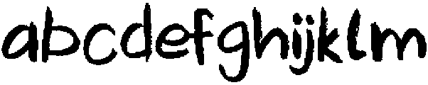 TheScrumbleHandwritten-Reg otf (400) FONT