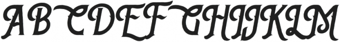 TheSherloks-Oblique otf (400) Font UPPERCASE