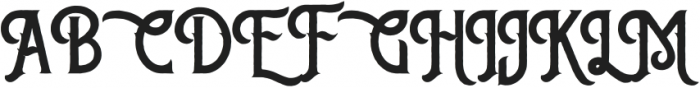 TheSherloks-Regular otf (400) Font UPPERCASE