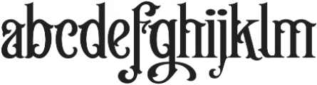 TheSignShop-Regular otf (400) Font LOWERCASE