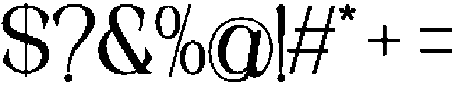 TheStarlyEthical-Bold otf (700) Font OTHER CHARS