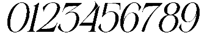 TheStarlyEthical-Italic otf (400) Font OTHER CHARS