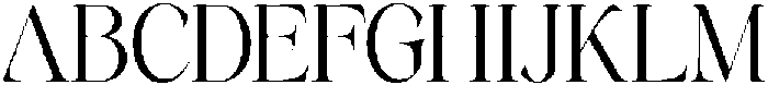 TheStarlyEthical-Regular otf (400) Font UPPERCASE
