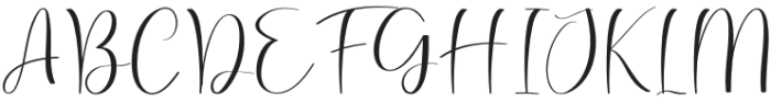 TheWedding Signature Regular otf (400) Font UPPERCASE