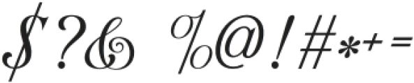 Theader-Regular otf (400) Font OTHER CHARS