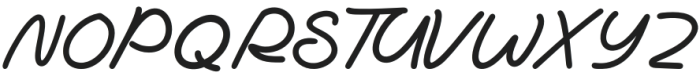 Thearopy Script Regular otf (400) Font UPPERCASE