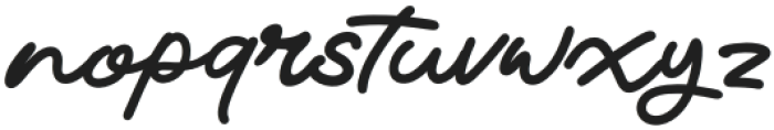 Thearopy Script Regular otf (400) Font LOWERCASE