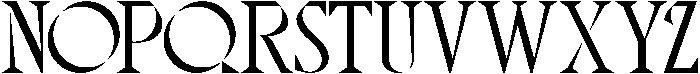 Theatrical Blending Regular otf (400) Font UPPERCASE