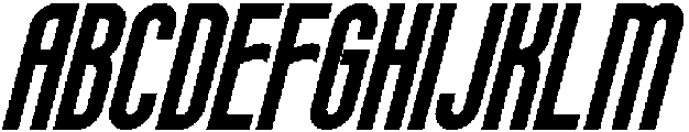 Theatrical Composition Bold Italic otf (700) Font UPPERCASE