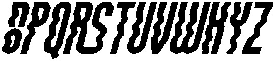 Theatrical Composition Bold Italic otf (700) Font LOWERCASE