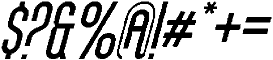Theatrical Composition Light Italic otf (300) Font OTHER CHARS