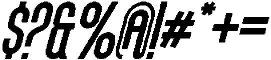 Theatrical Composition Regular Italic otf (400) Font OTHER CHARS