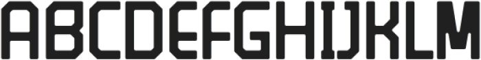 Thebond Regular otf (400) Font UPPERCASE
