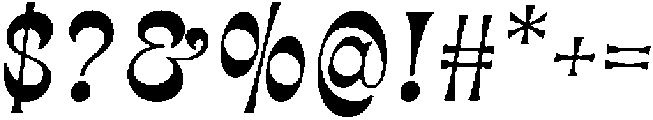 Thedrin otf (400) Font OTHER CHARS