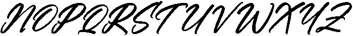 Theglath Italic otf (400) Font UPPERCASE