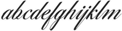 Thei Regular otf (400) Font LOWERCASE