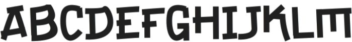 Theiwom Regular otf (400) Font UPPERCASE