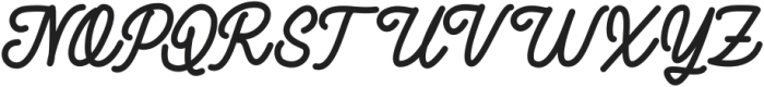 Thelande otf (400) Font UPPERCASE