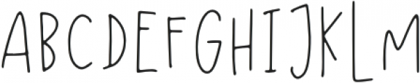 Thelights-Regular otf (300) Font UPPERCASE