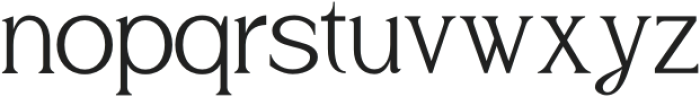 Thelion Regular otf (400) Font LOWERCASE