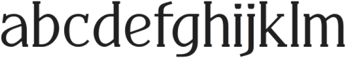 Thenaskle Regular otf (400) Font LOWERCASE