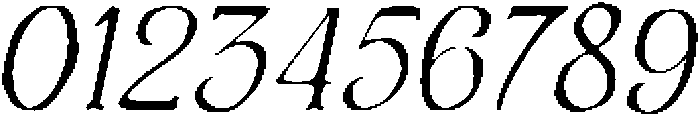 Thenyodia News Italic otf (400) Font OTHER CHARS