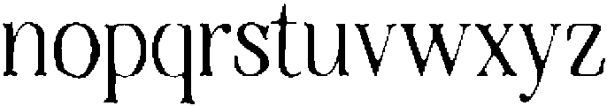 Thenyodia News otf (400) Font LOWERCASE