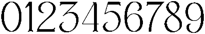 Thenyodia Regular otf (400) Font OTHER CHARS