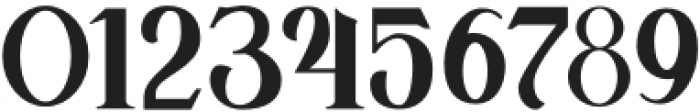 Theodore Serif Font otf (400) Font OTHER CHARS